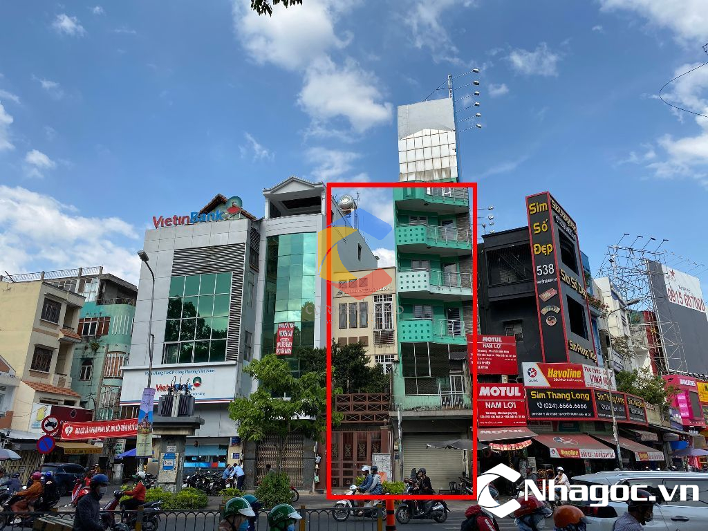 cho thue mat bang mat tien duong dinh tien hoang dt 8x14 ham tret lung 7 lau gia 14000usd thang