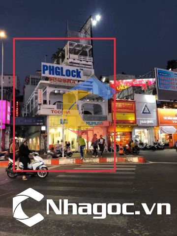 Cho thuê nhà Góc 2MT 4-6BIS Cách Mạng Tháng Tám, Phường Bến Thành,  Quận 1, Hồ Chí Minh