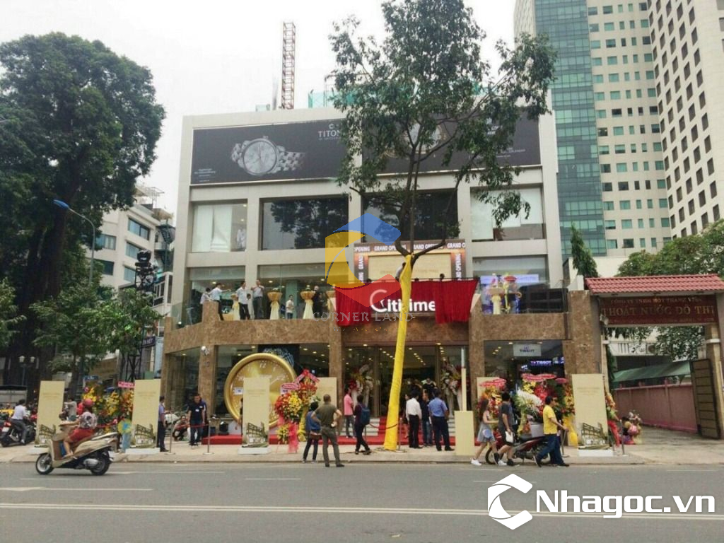 cho thue mat bang mat tien duong dinh tien hoang dt 8x14 ham tret lung 7 lau gia 14000usd thang