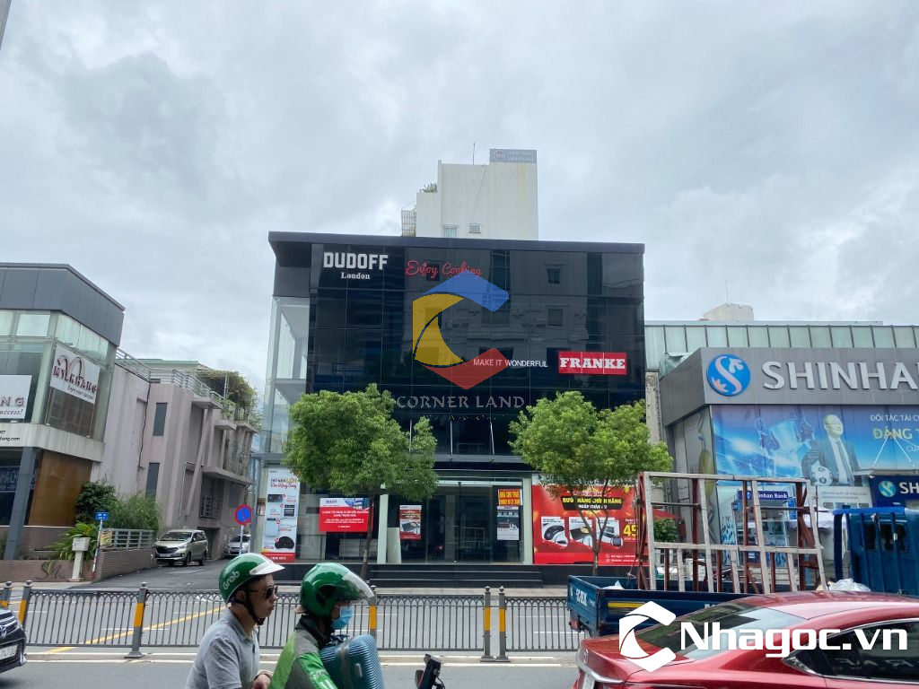 cho thue mat bang mat tien duong dinh tien hoang dt 8x14 ham tret lung 7 lau gia 14000usd thang