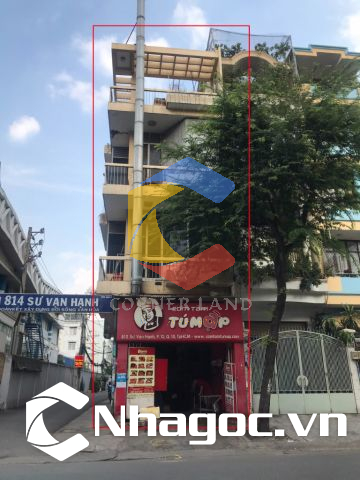 Cho thuê nhà Góc 2MT 812 Sư Vạn Hạnh, Phường Hòa Hưng, Hồ Chí Minh