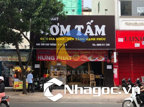 Cho thuê nhà 60B Cao Thắng, Phường 5,  Quận 3, Hồ Chí Minh