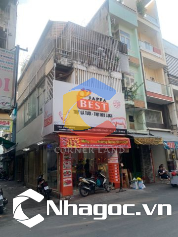 Bán nhà GÓC 2MT  đường Vườn Chuối, Phường 4,  Quận 3, Hồ Chí Minh. Giá: 11 tỷ