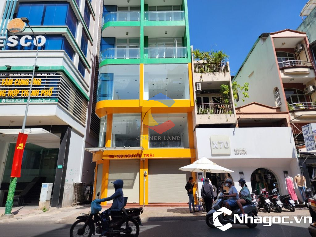 cho thue mat bang mat tien duong dinh tien hoang dt 8x14 ham tret lung 7 lau gia 14000usd thang