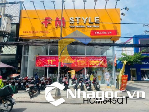 Cho thuê nhà Góc 2MT 645 Quang Trung, Phường 11, Quận Gò Vấp, Hồ Chí Minh