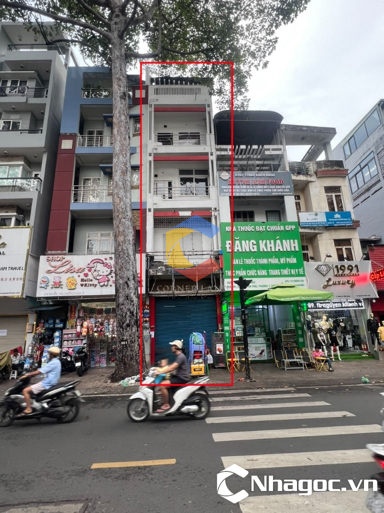 cho thue mat bang mat tien duong dinh tien hoang dt 8x14 ham tret lung 7 lau gia 14000usd thang