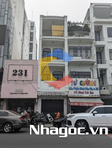 Cho thuê nhà 233 Hai Bà Trưng, Phường 6,  Quận 3, Hồ Chí Minh