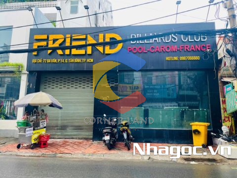 Cho thuê nhà 72 Ba Vân, Phường 14, Quận Tân Bình, Hồ Chí Minh