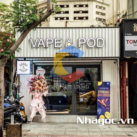 Cho thuê nhà 171 Calmette, Phường Nguyễn Thái Bình,  Quận 1, Hồ Chí Minh