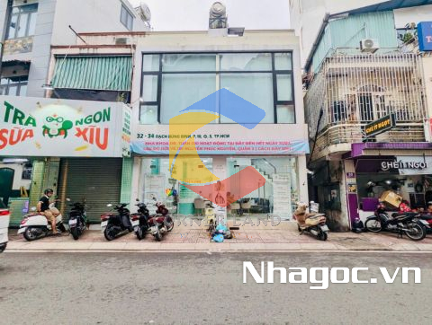 Cho thuê nhà 32-34 Rạch Bùng Binh, Phường 10,  Quận 3, Hồ Chí Minh