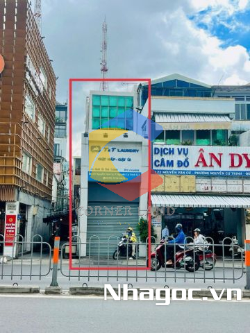 Cho thuê nhà Góc 2MT 124 Nguyễn Văn Cừ, Phường Nguyễn Cư Trinh,  Quận 1, Hồ Chí Minh