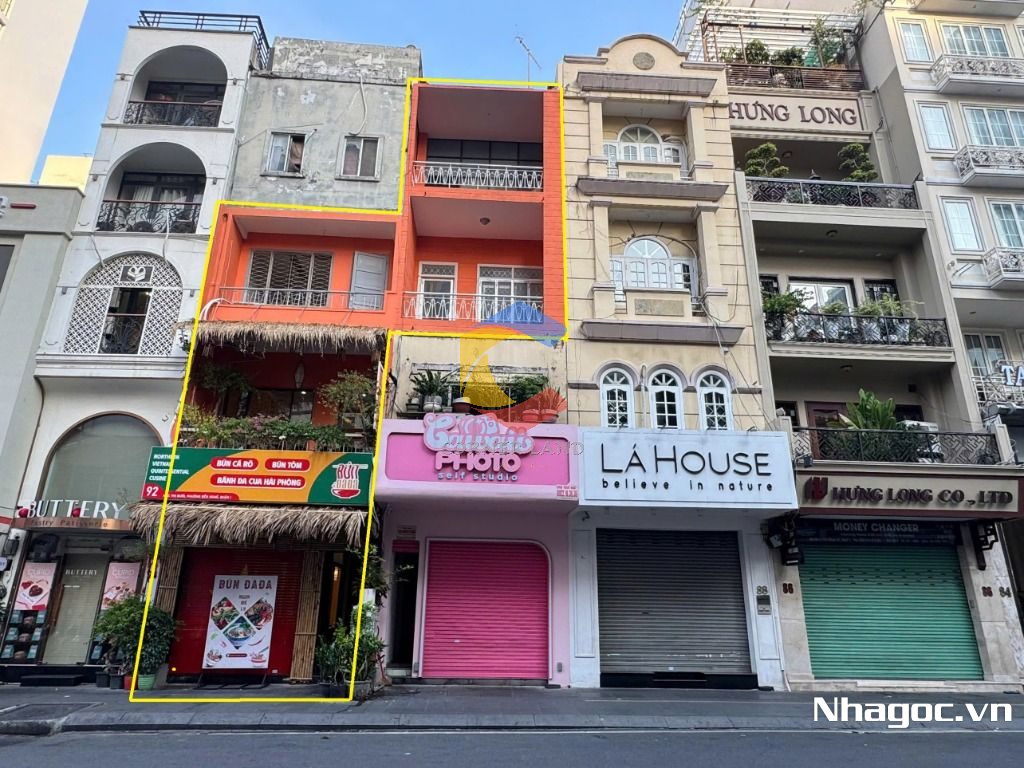 cho thue mat bang mat tien duong dinh tien hoang dt 8x14 ham tret lung 7 lau gia 14000usd thang