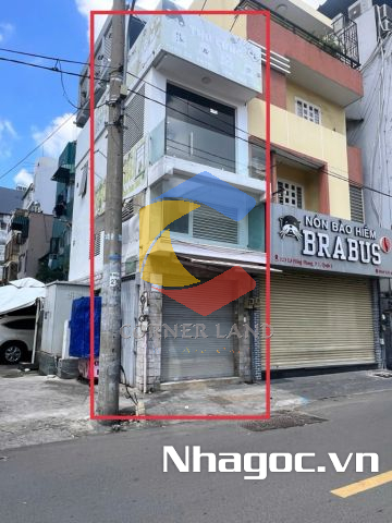 Bán nhà Góc 2MT 121 Lê Hồng Phong, Phường 2,  Quận 5, Hồ Chí Minh