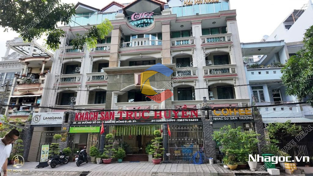 cho thue mat bang mat tien duong dinh tien hoang dt 8x14 ham tret lung 7 lau gia 14000usd thang