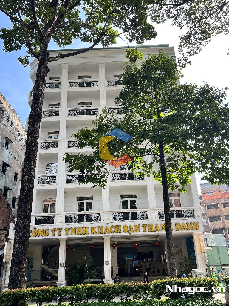 cho thue mat bang mat tien duong dinh tien hoang dt 8x14 ham tret lung 7 lau gia 14000usd thang