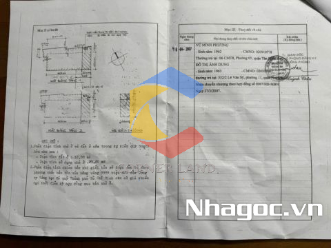 Bán nhà hẻm 490/23 Lê Văn Sỹ, Phường 14,  Quận 3, Hồ Chí Minh