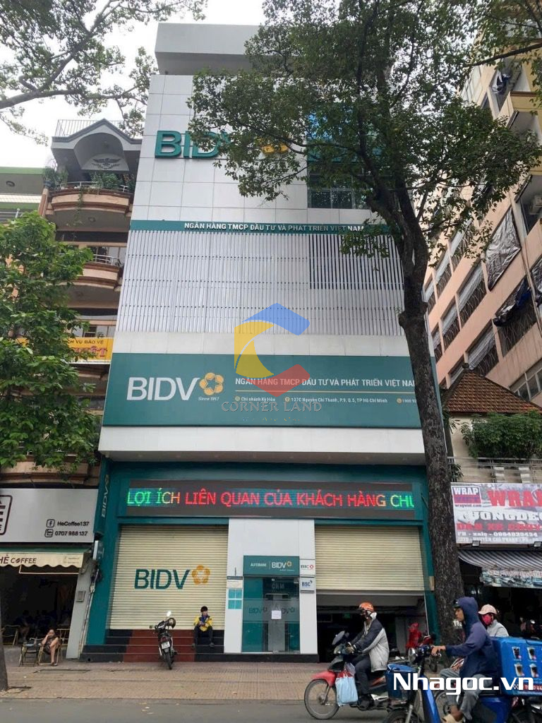 cho thue mat bang mat tien duong dinh tien hoang dt 8x14 ham tret lung 7 lau gia 14000usd thang