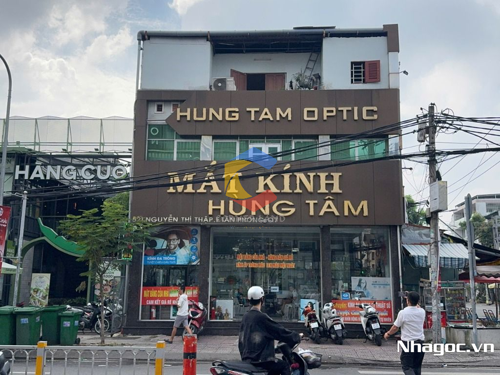 cho thue mat bang mat tien duong dinh tien hoang dt 8x14 ham tret lung 7 lau gia 14000usd thang