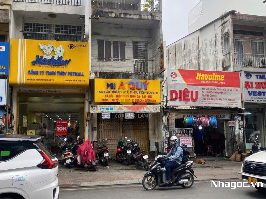 cho thue mat bang mat tien duong dinh tien hoang dt 8x14 ham tret lung 7 lau gia 14000usd thang