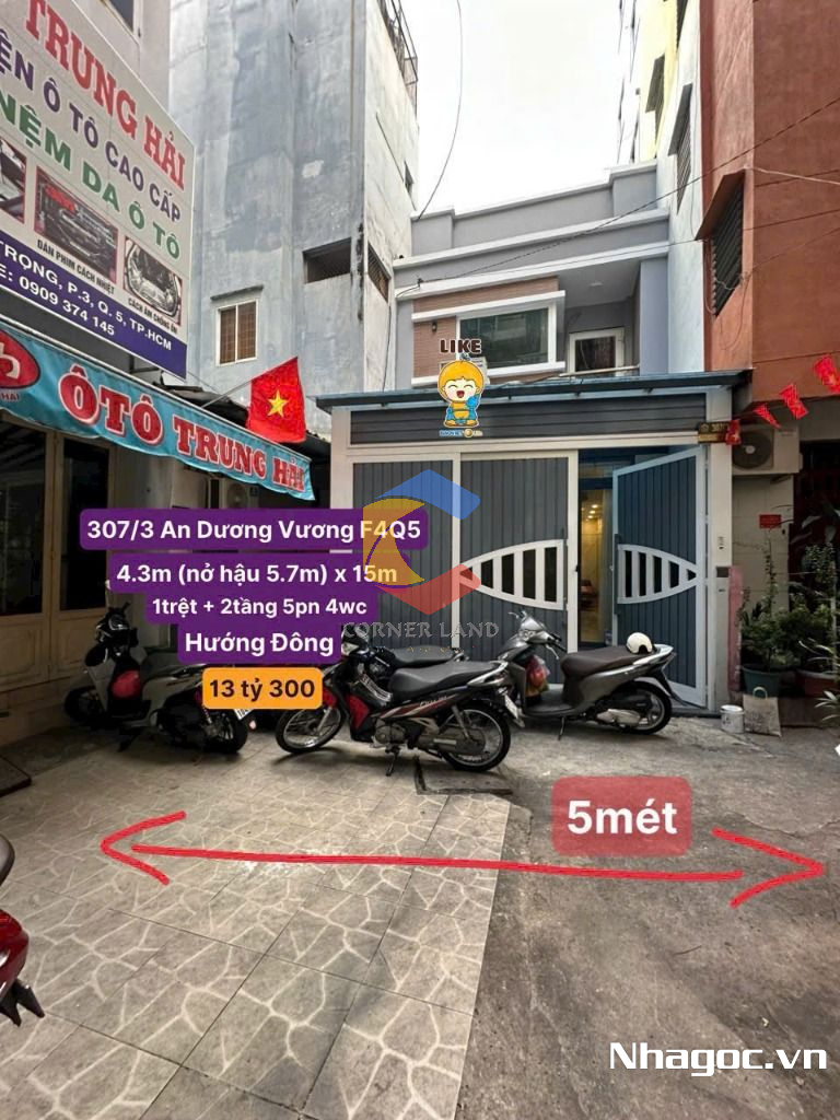 cho thue mat bang mat tien duong dinh tien hoang dt 8x14 ham tret lung 7 lau gia 14000usd thang