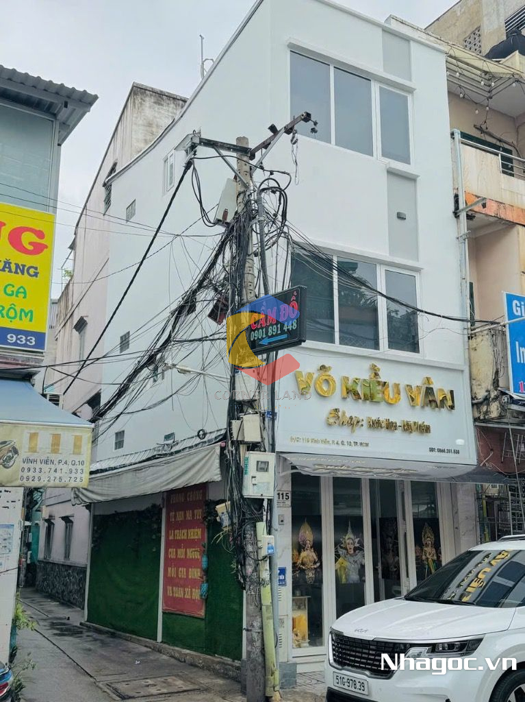 cho thue mat bang mat tien duong dinh tien hoang dt 8x14 ham tret lung 7 lau gia 14000usd thang