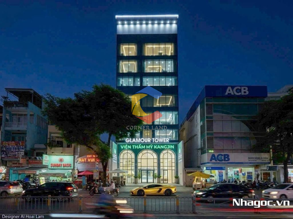 cho thue mat bang mat tien duong dinh tien hoang dt 8x14 ham tret lung 7 lau gia 14000usd thang