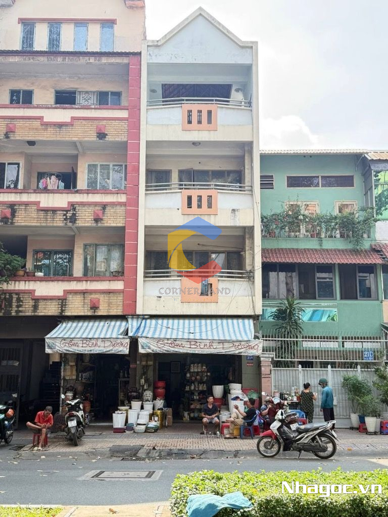 cho thue mat bang mat tien duong dinh tien hoang dt 8x14 ham tret lung 7 lau gia 14000usd thang