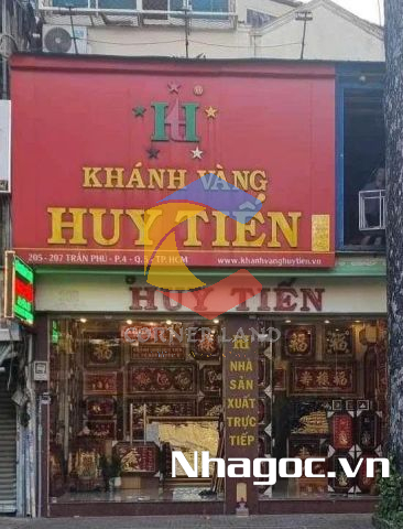 Cho thuê nhà 205-207 Trần Phú, Phường 4,  Quận 5, Hồ Chí Minh