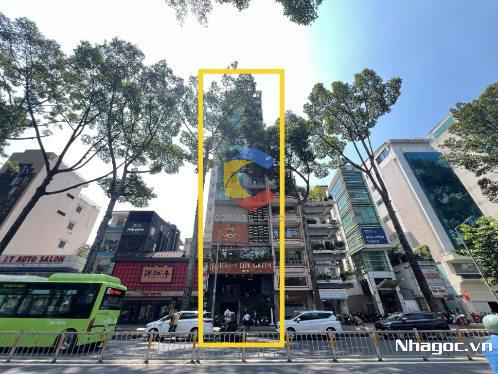 cho thue mat bang mat tien duong dinh tien hoang dt 8x14 ham tret lung 7 lau gia 14000usd thang