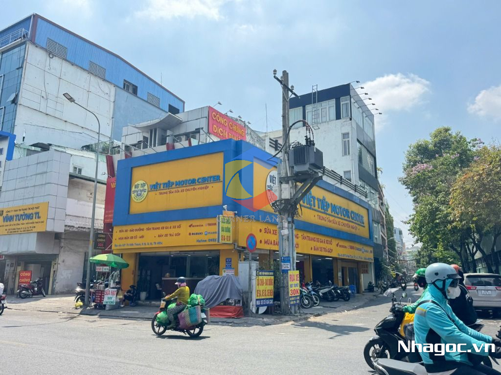 cho thue mat bang mat tien duong dinh tien hoang dt 8x14 ham tret lung 7 lau gia 14000usd thang