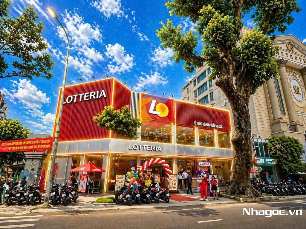 cho thue mat bang mat tien duong dinh tien hoang dt 8x14 ham tret lung 7 lau gia 14000usd thang