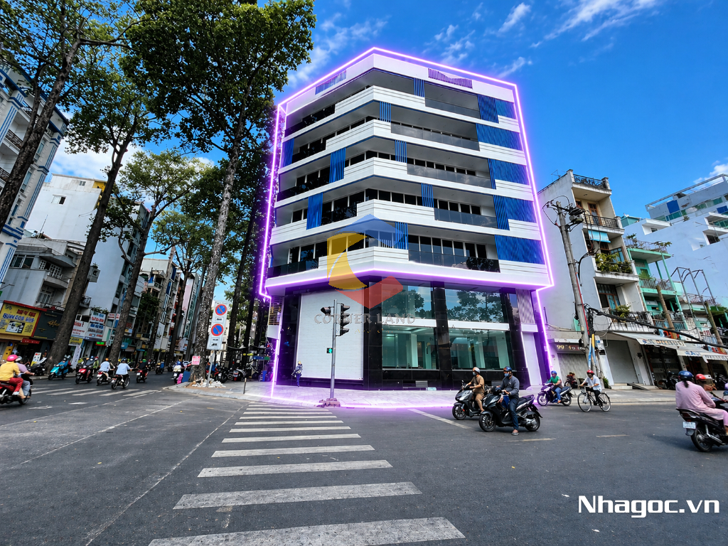 cho thue mat bang mat tien duong dinh tien hoang dt 8x14 ham tret lung 7 lau gia 14000usd thang