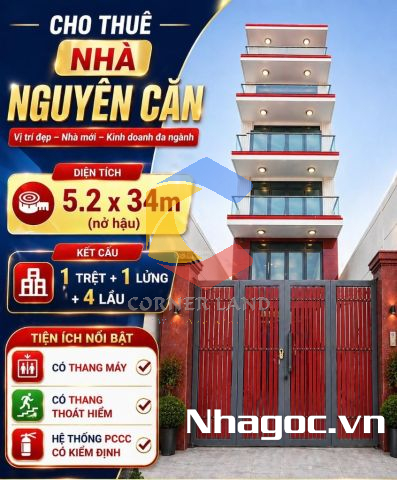 Cho thuê nhà 189 Nguyễn Xí, Phường 26, Quận Bình Thạnh, Hồ Chí Minh
