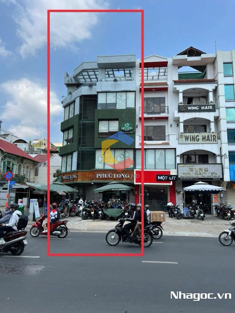 cho thue mat bang mat tien duong dinh tien hoang dt 8x14 ham tret lung 7 lau gia 14000usd thang