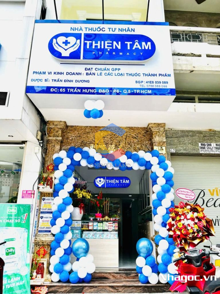 cho thue mat bang mat tien duong dinh tien hoang dt 8x14 ham tret lung 7 lau gia 14000usd thang