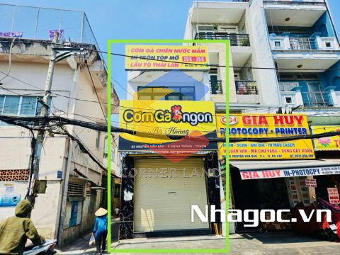 Cho thuê nhà Góc 2MT 63 Nguyễn Văn Bảo, Phường 4, Quận Gò Vấp, Hồ Chí Minh