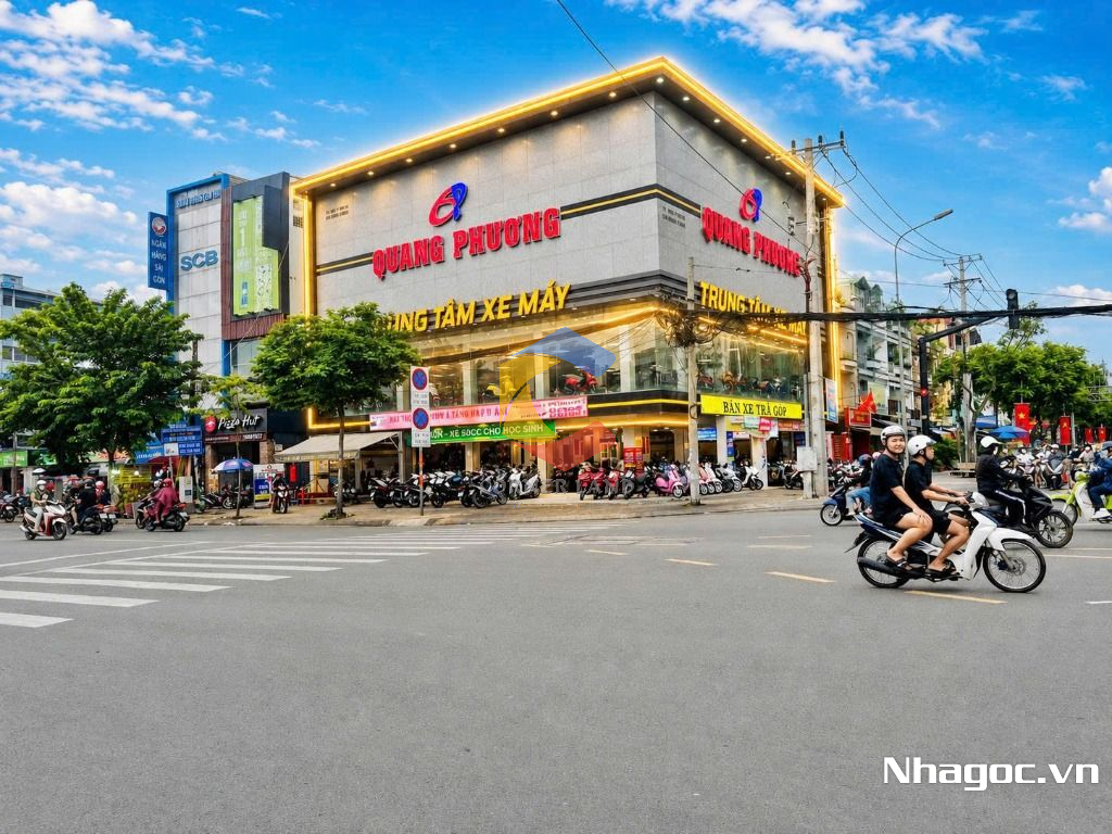 cho thue mat bang mat tien duong dinh tien hoang dt 8x14 ham tret lung 7 lau gia 14000usd thang