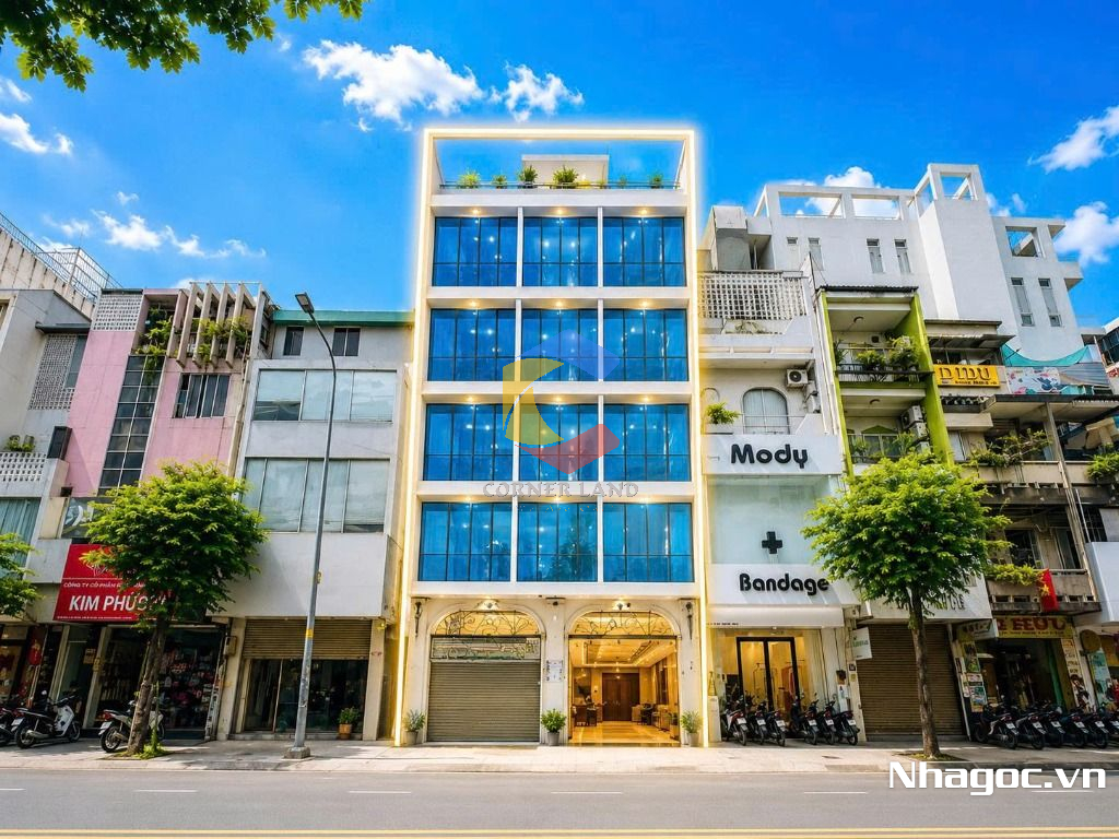 cho thue mat bang mat tien duong dinh tien hoang dt 8x14 ham tret lung 7 lau gia 14000usd thang