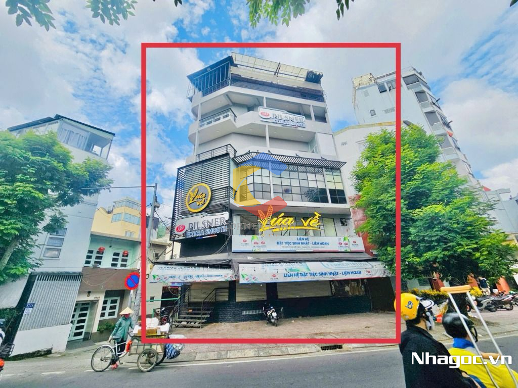 cho thue mat bang mat tien duong dinh tien hoang dt 8x14 ham tret lung 7 lau gia 14000usd thang