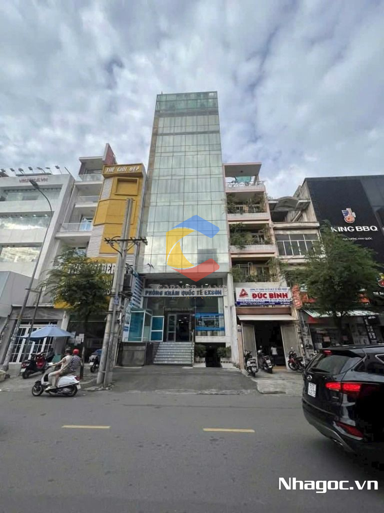cho thue mat bang mat tien duong dinh tien hoang dt 8x14 ham tret lung 7 lau gia 14000usd thang