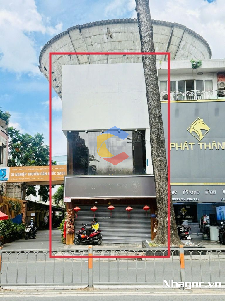 cho thue mat bang mat tien duong dinh tien hoang dt 8x14 ham tret lung 7 lau gia 14000usd thang