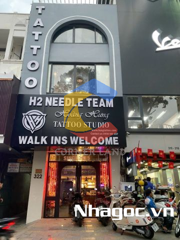Cho thuê nhà Góc 2MT 322 Trần Hưng Đạo, Phường Nguyễn Cư Trinh,  Quận 1, Hồ Chí Minh
