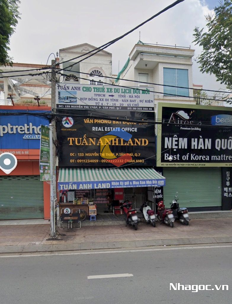 cho thue mat bang mat tien duong dinh tien hoang dt 8x14 ham tret lung 7 lau gia 14000usd thang