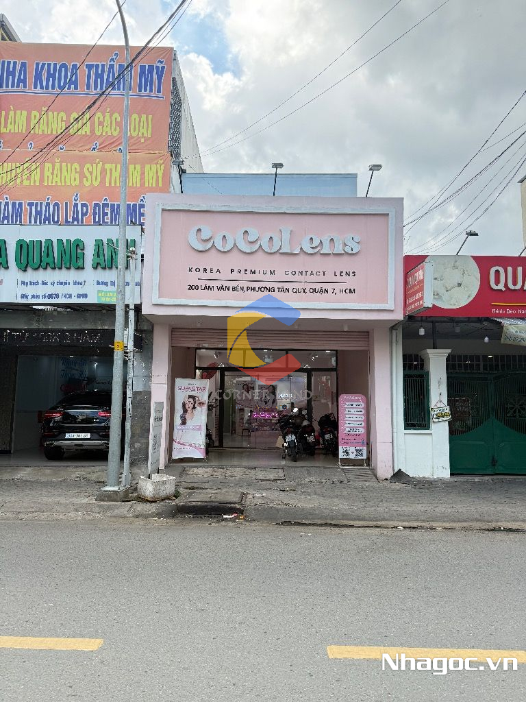 cho thue mat bang mat tien duong dinh tien hoang dt 8x14 ham tret lung 7 lau gia 14000usd thang