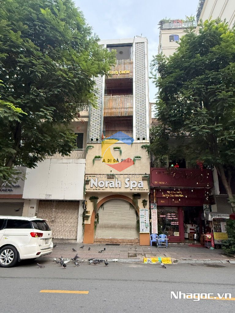 cho thue mat bang mat tien duong dinh tien hoang dt 8x14 ham tret lung 7 lau gia 14000usd thang