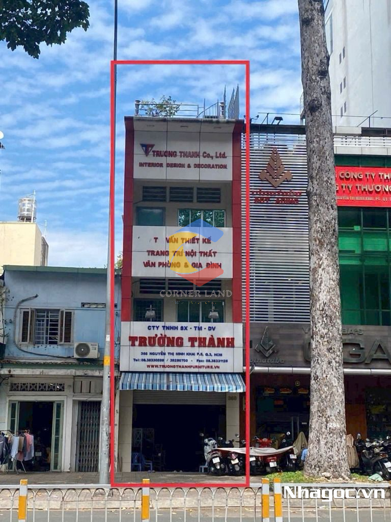 cho thue mat bang mat tien duong dinh tien hoang dt 8x14 ham tret lung 7 lau gia 14000usd thang