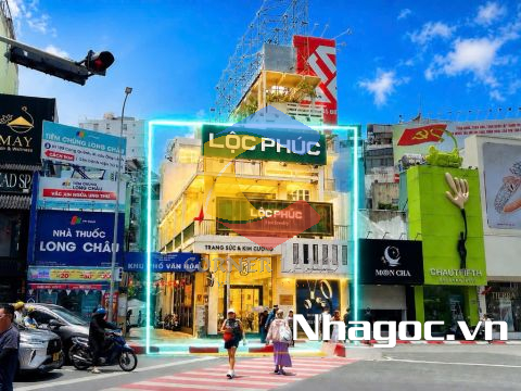 Cho thuê nhà Góc 2MT 4-6BIS Cách Mạng Tháng Tám, Phường Bến Thành,  Quận 1, Hồ Chí Minh