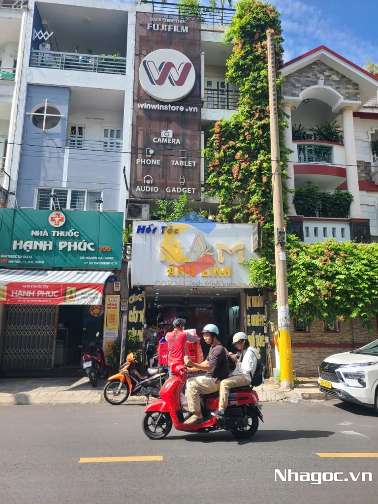 cho thue mat bang mat tien duong dinh tien hoang dt 8x14 ham tret lung 7 lau gia 14000usd thang