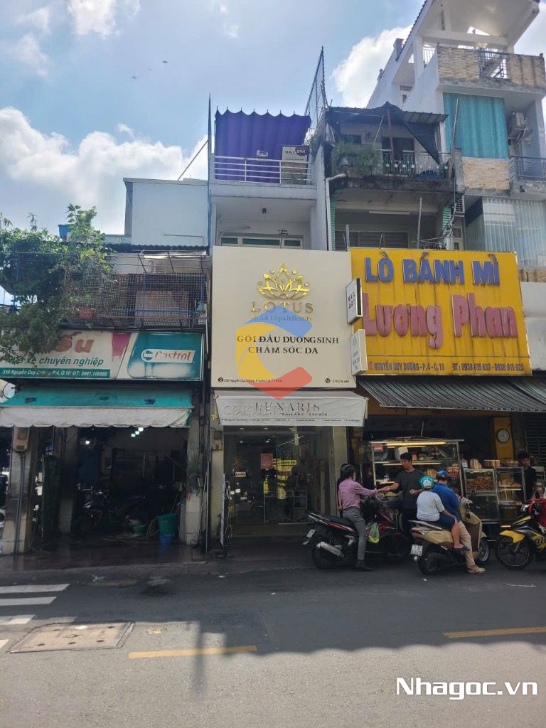 cho thue mat bang mat tien duong dinh tien hoang dt 8x14 ham tret lung 7 lau gia 14000usd thang