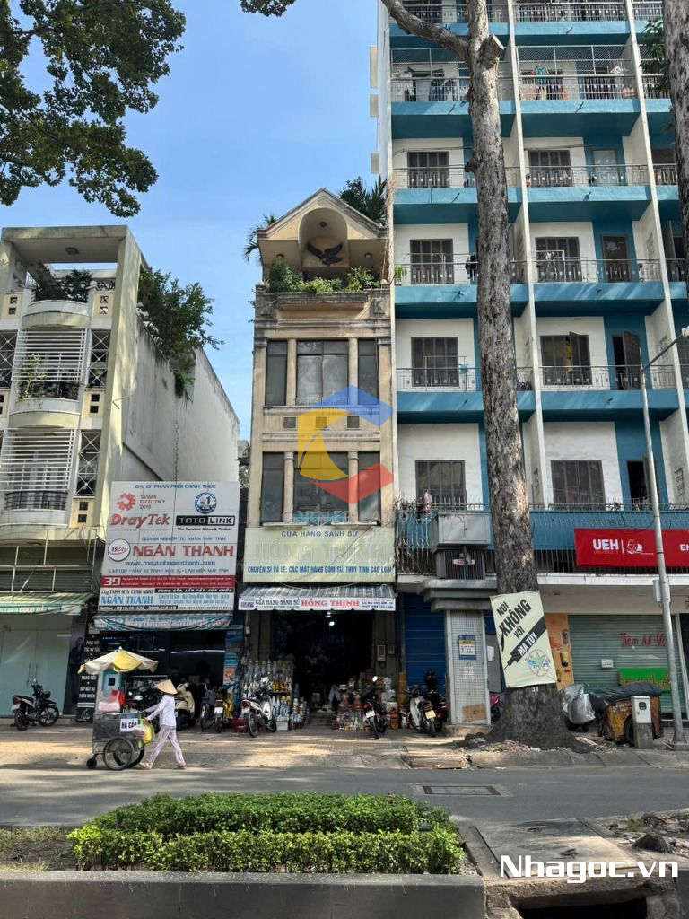 cho thue mat bang mat tien duong dinh tien hoang dt 8x14 ham tret lung 7 lau gia 14000usd thang